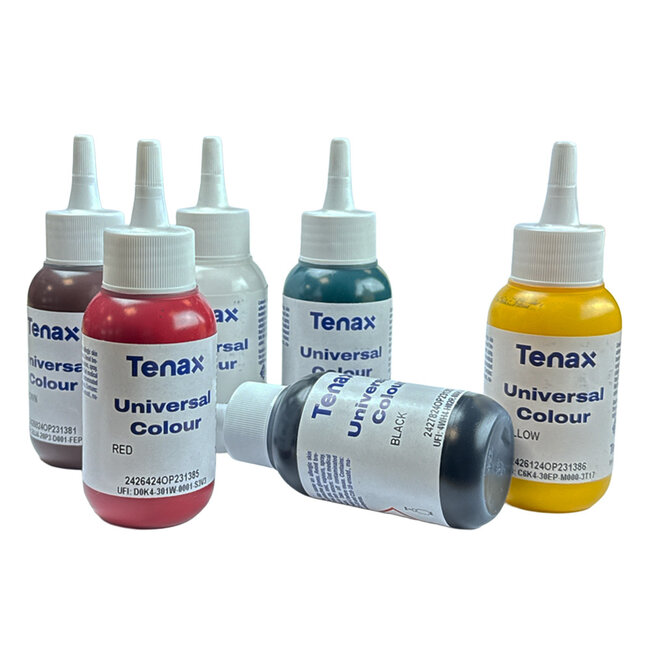 Tenax Kleurpasta Assortiment 6 Kleuren