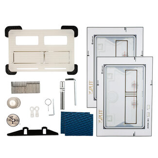 Edplit Edplit Tegel Inbouw Drukknop voor Geberit Sigma Delta TECE incl tools