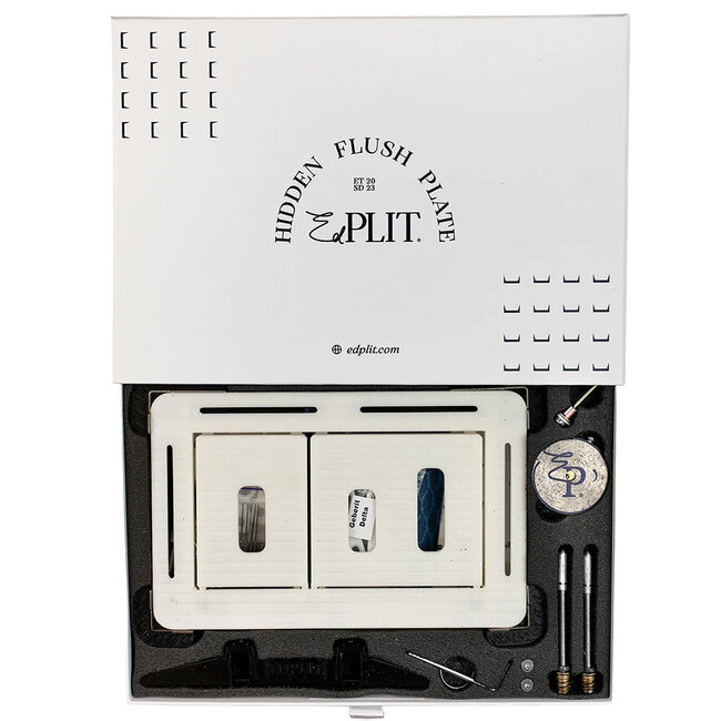 Edplit Tegel Inbouw Drukknop voor Geberit Sigma Delta TECE incl tools