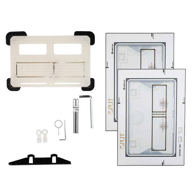 Edplit Tegel Inbouw Drukknop voor Geberit Sigma Delta TECE excl tools