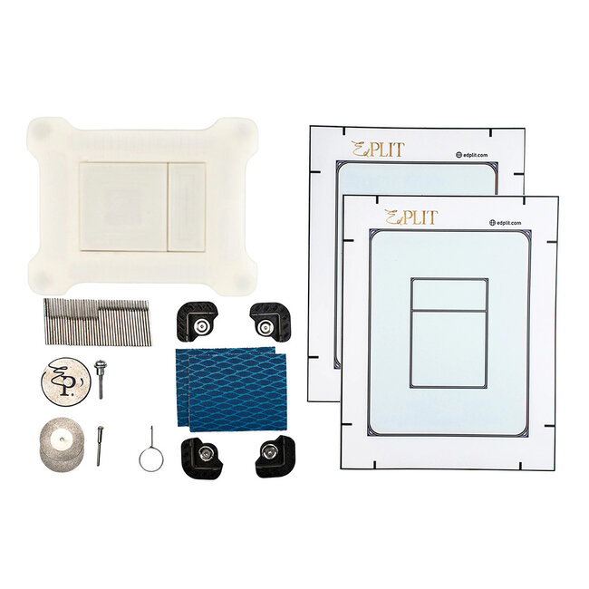 Edplit Tegel Inbouw Drukknop voor Grohe incl. tools