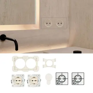 Edplit Edplit Stopcontact Dubbel