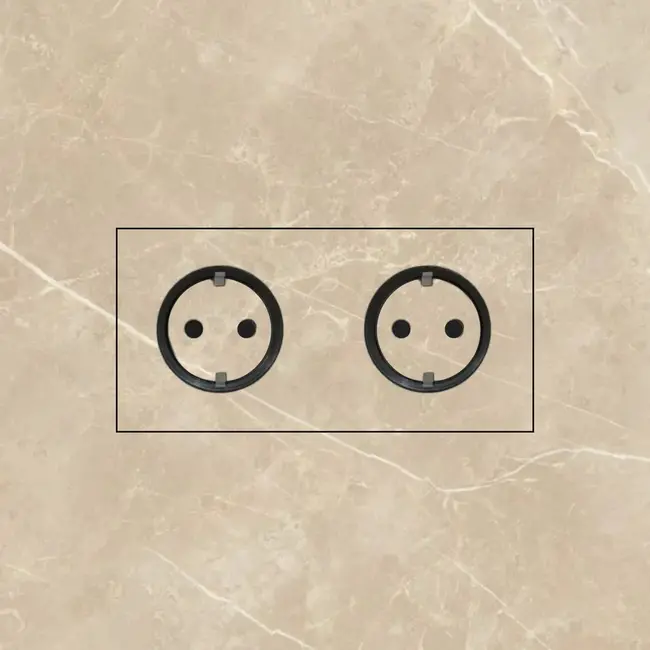 Edplit Stopcontact Dubbel