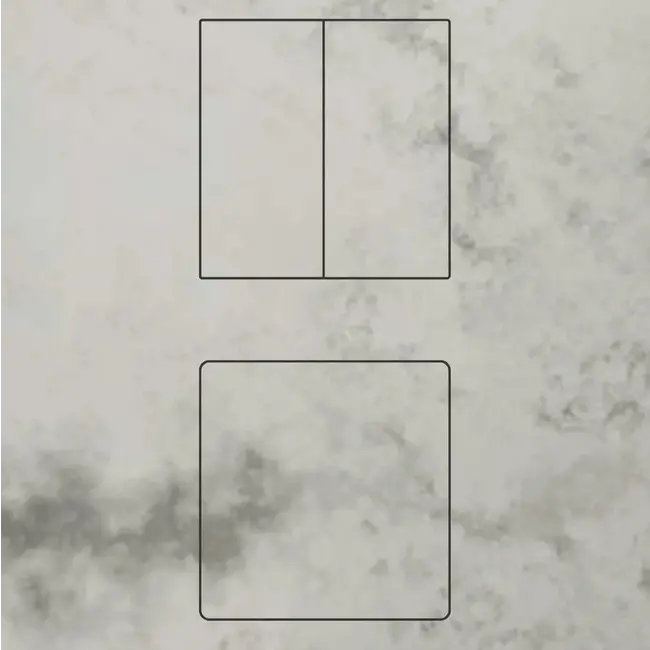 Edplit Lichtschakelaar Dubbel