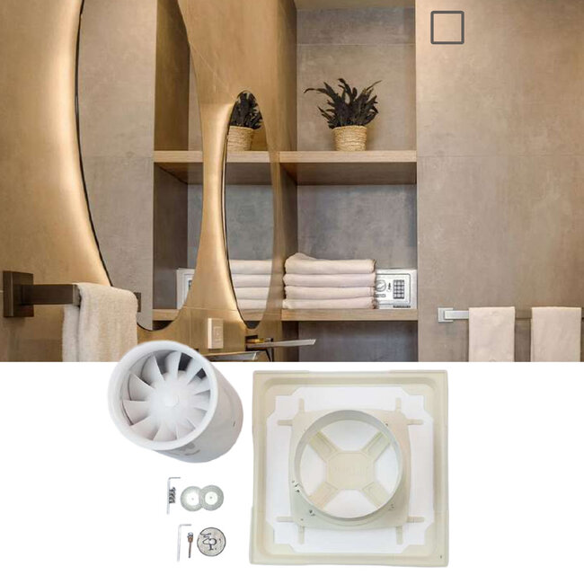 Edplit Badkamer Ventilator