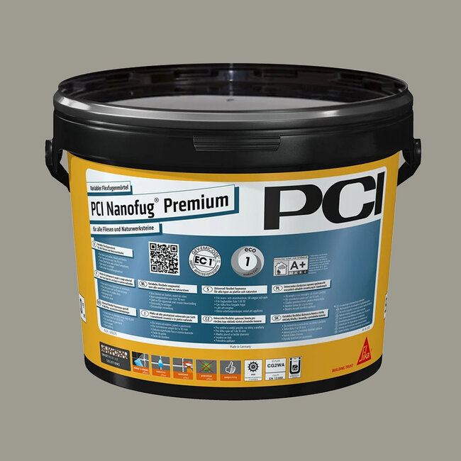 PCI Nanofug Premium Nr. 22 Zandgrijs 5 kg.