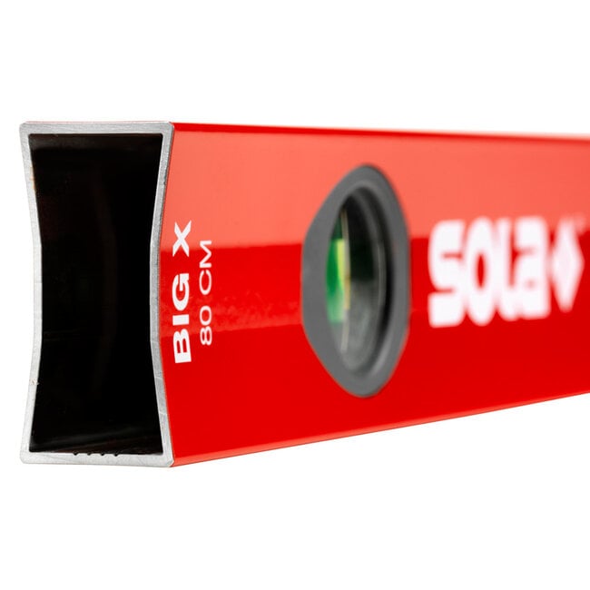 Sola Waterpas X-profiel BIGX 80 cm 2 libellen