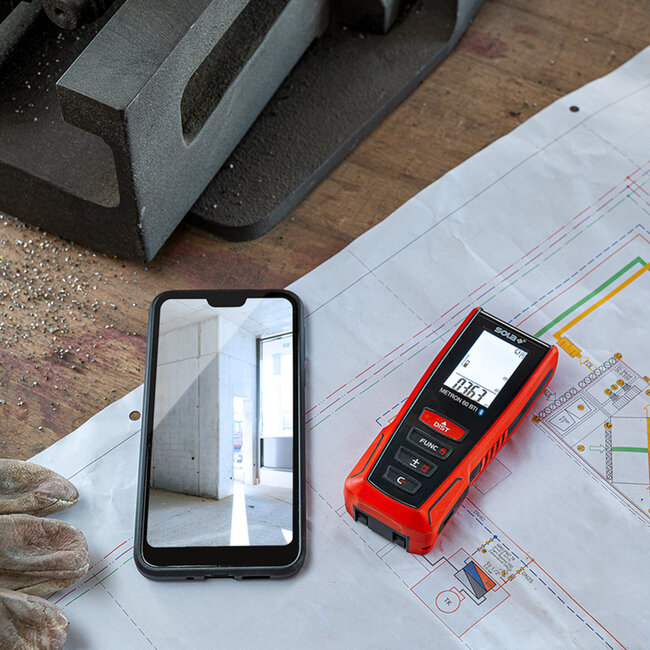 Sola Laser Afstandmeter - Metron 60 BTI