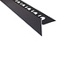 Substrat Afschotprofiel Mat Zwart Gecoat Links 11 mm - Lengte: 1500 mm