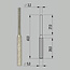 Met Diamant Bezette Slijpstiften Cilinder Ø5 mm voor Proxxon LWB, 2 stuks (NO 28246)