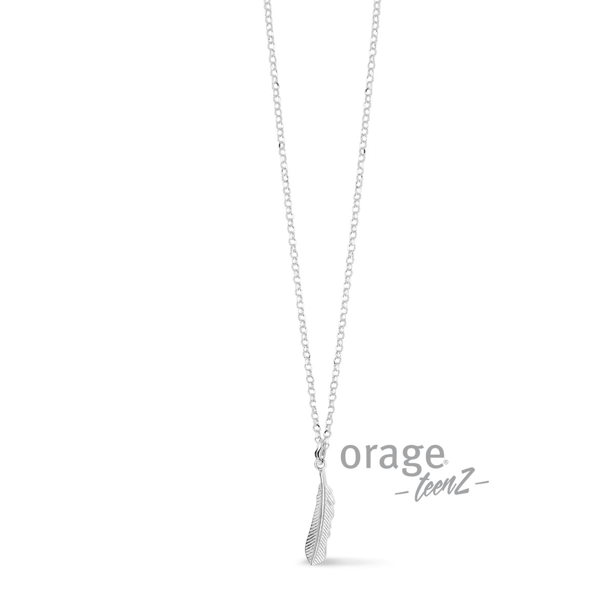 Orage Teenz AK241 Ketting Veer Zilver