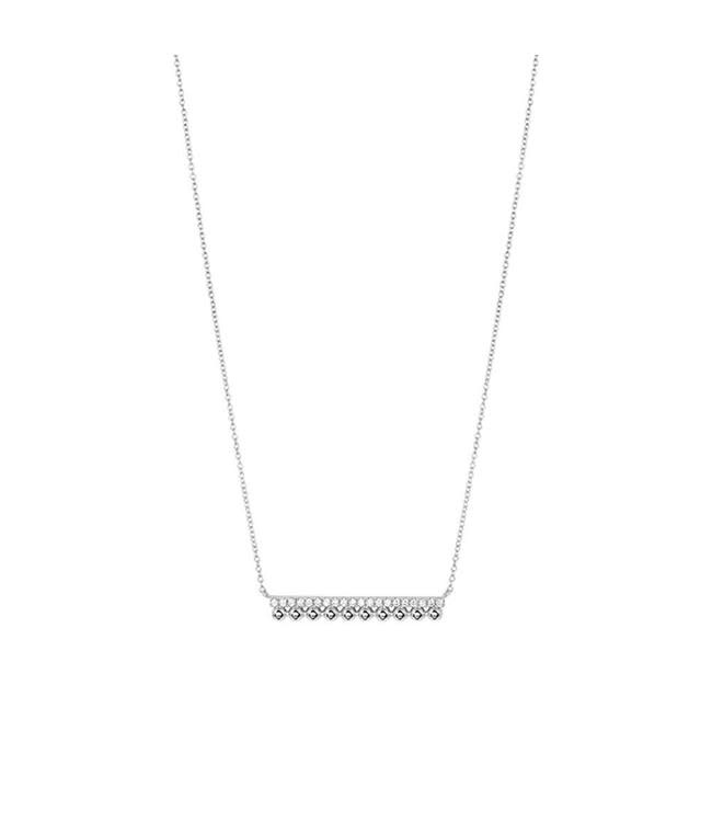 Orage AK039 Halsketting Zilver 45cm