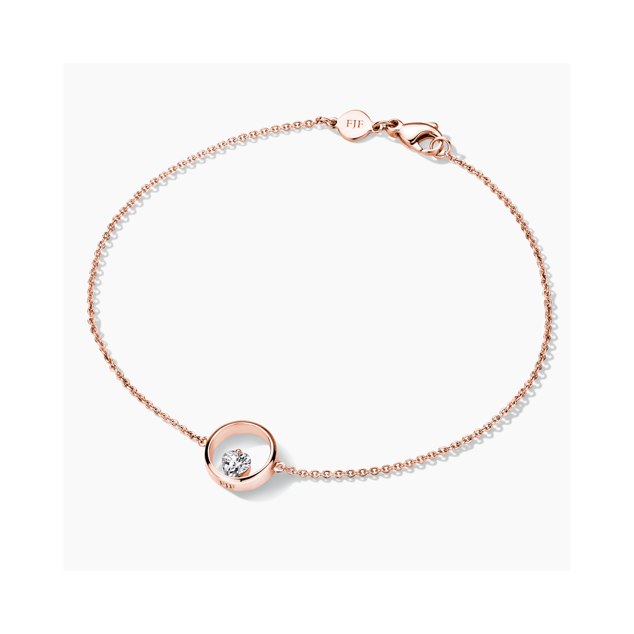 Armband FJF0050001RWH Zilver