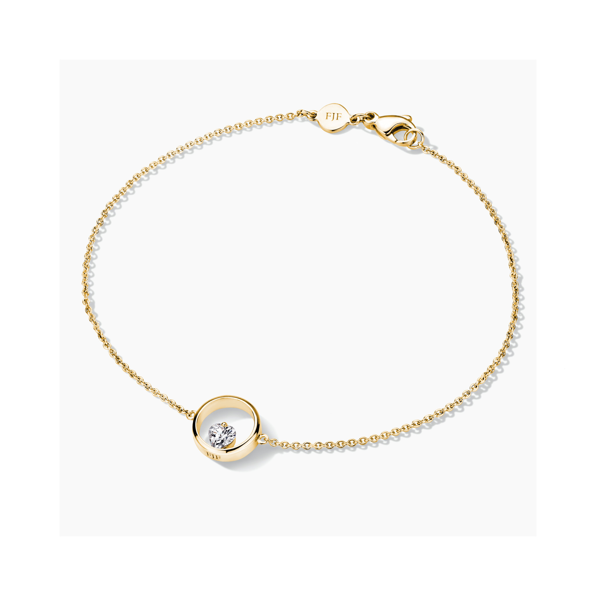 Armband FJF0050001YWH Zilver