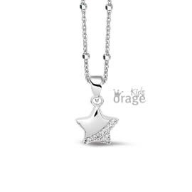 Halsketting Orage Kids K2093 Ster Zilver