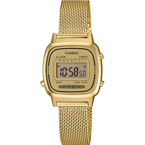 Casio Retro LA670WEMY-9EF Goudkleurig