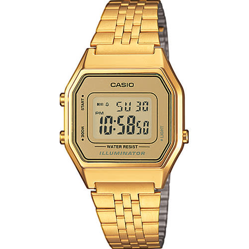 Casio Vintage LA680WEGA-9ER Goudkleurig
