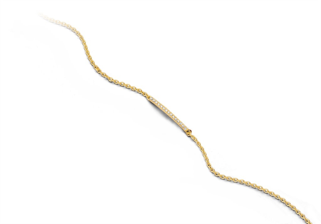 Armband Silver Rose Zilver Goudkleurig BR6517G