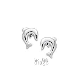 Oorbellen Orage Kids K2102 Dolfijn Zilver