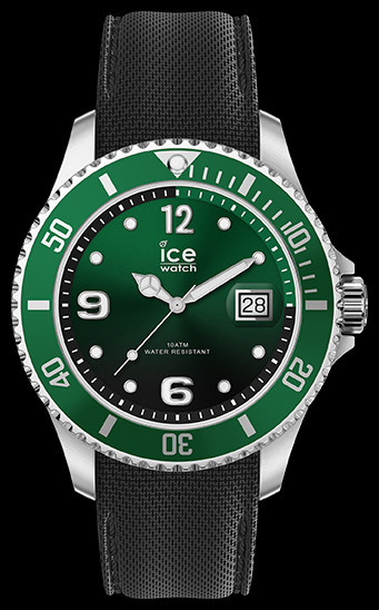 Ice Watch ICE Steel Green Black Silver Medium