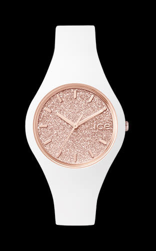 Ice Watch ICE Glitter White Rosé Gold Small