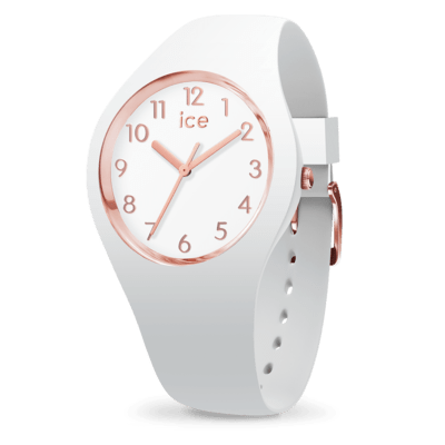 Ice Watch ICE Glam White Rosé Gold Numbers Small