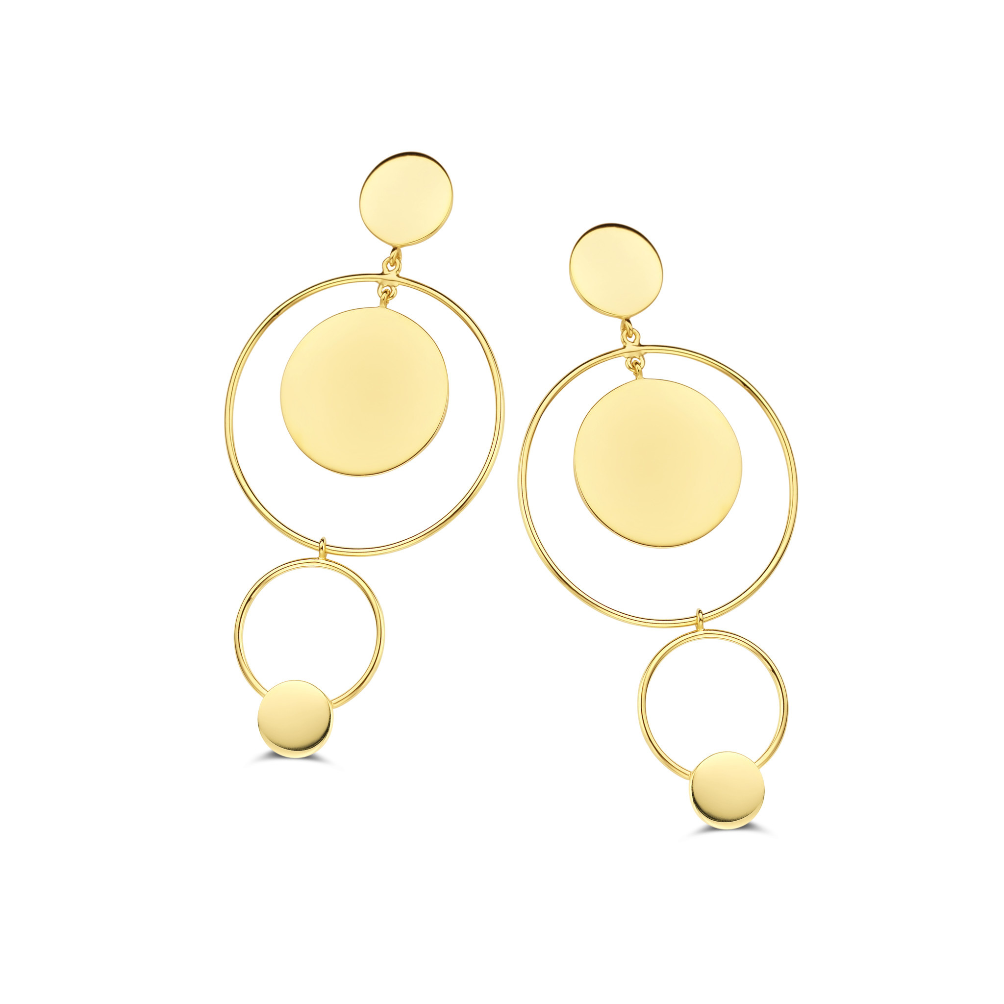 Spirit Icons Oorslingers Zilver Verguld Allure 41152