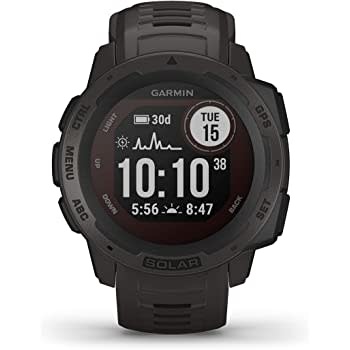 Instinct Solar Orchid GPS Watch Graphite 010-02293-00