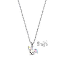 Halsketting Zilver Orage Kids K2258 Eenhoorn