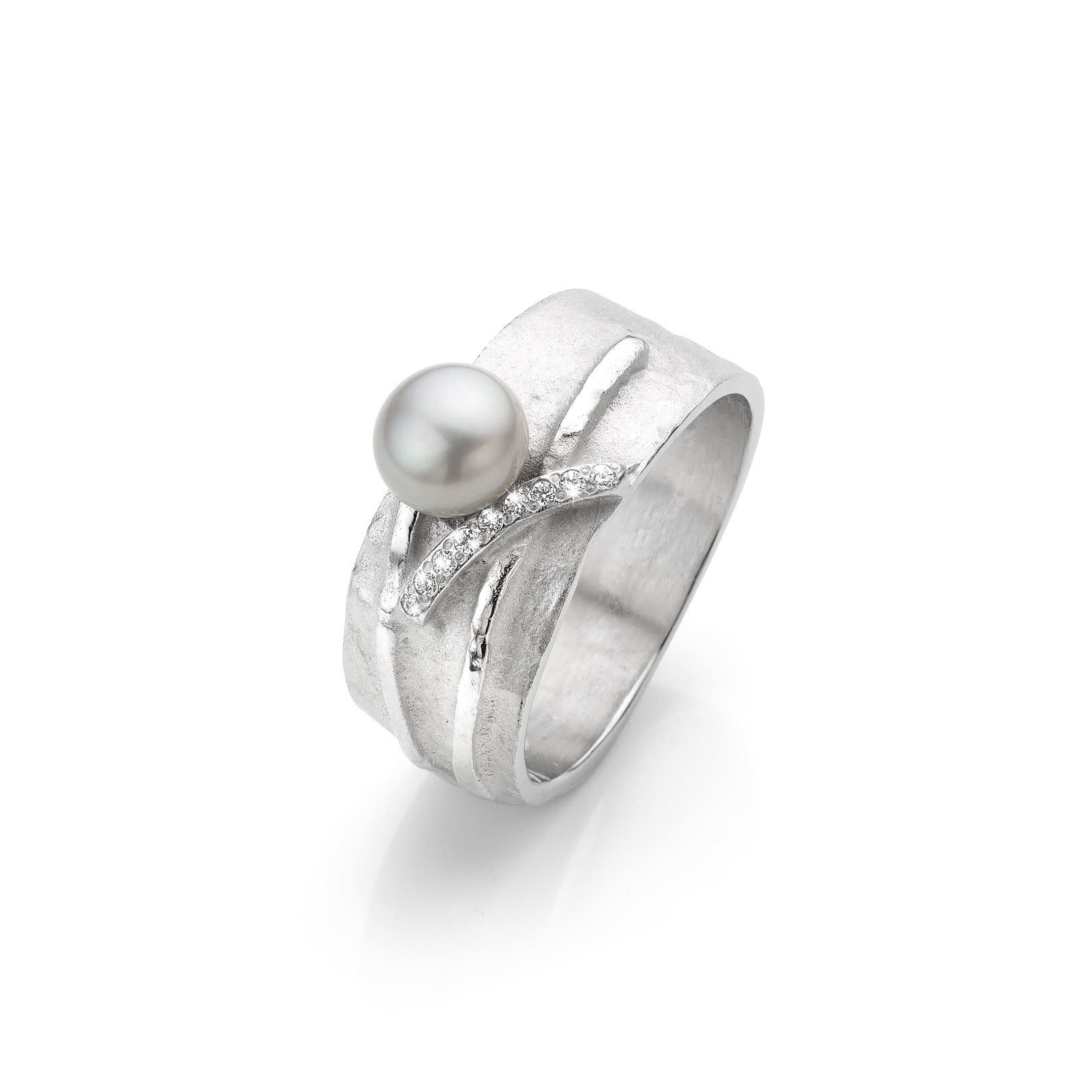 Ring Mathisse by Stevigny R845-54 Zilver Parel
