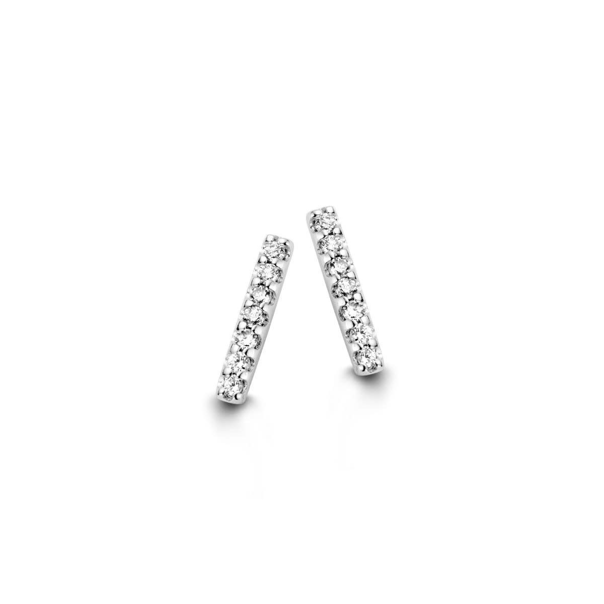 Oorbellen Wit Goud 18kt 056647A
