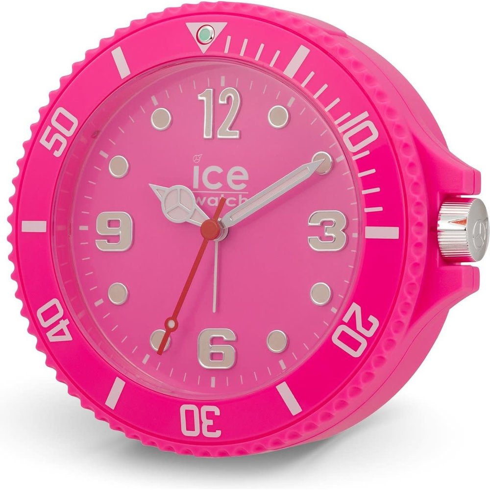 Ice Watch 015210 Wekker Roze 13cm - Juwelier Van Laer Humbeek