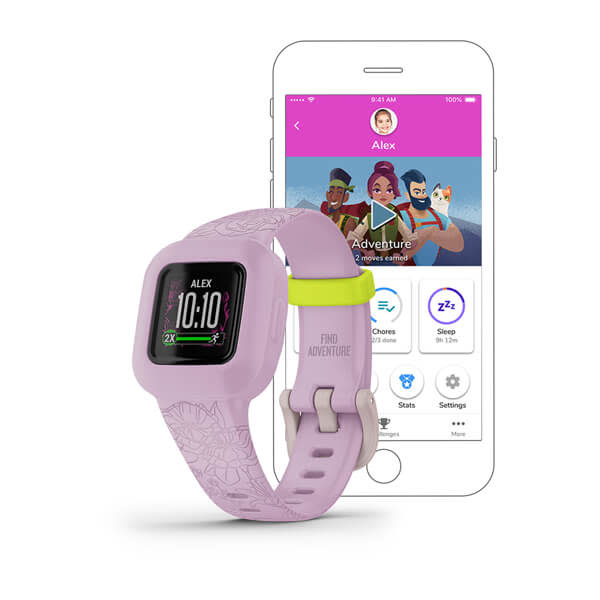 Garmin Vivofit Jr3 Floral Pink 010-02441-01