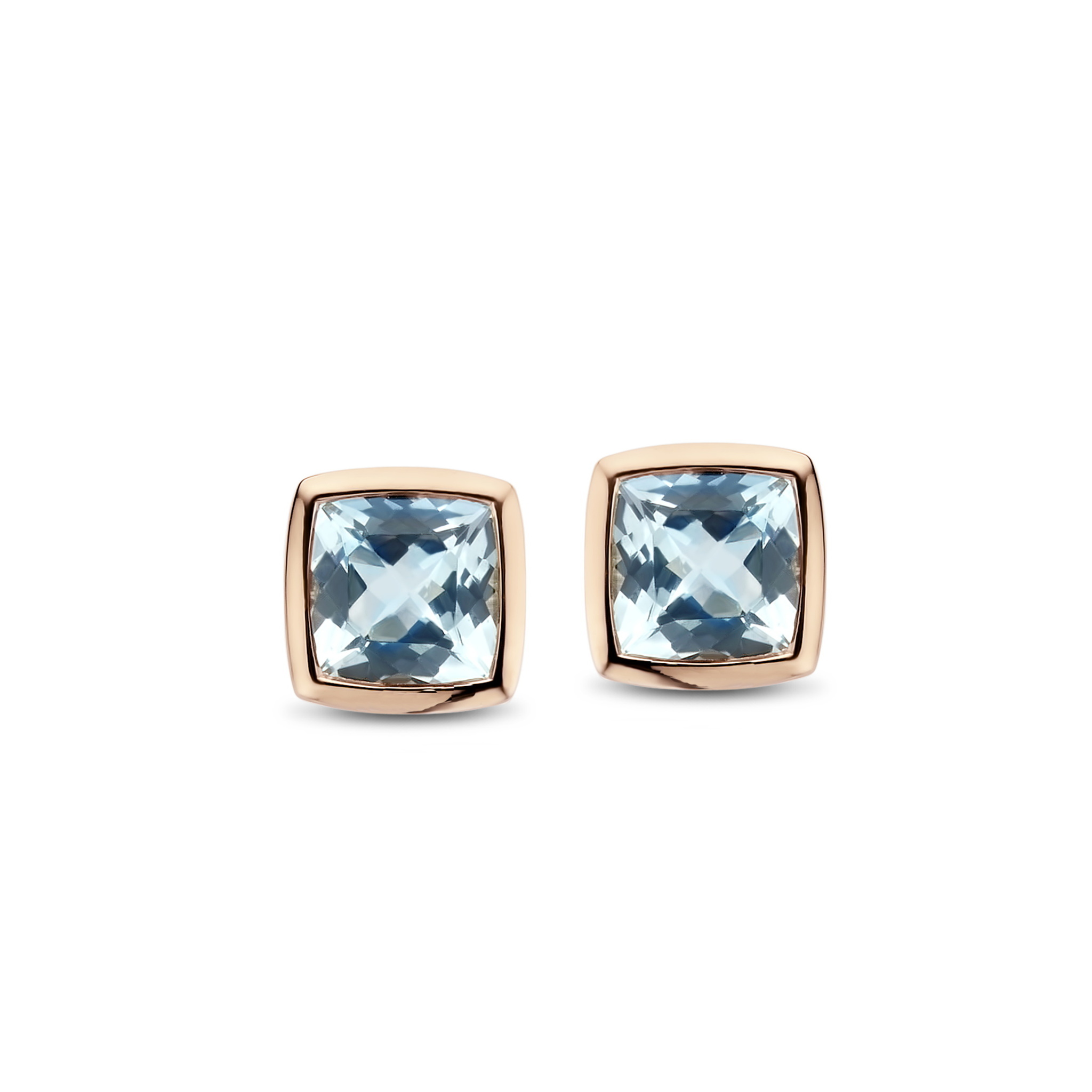Oorbellen Roos Goud 18kt 063018/T