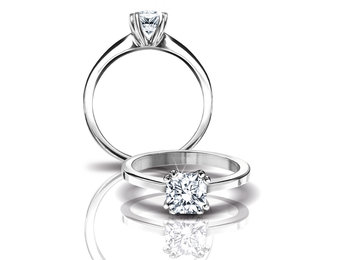 Ring Flanders Wit Goud 18kt 136 DEF-SI1