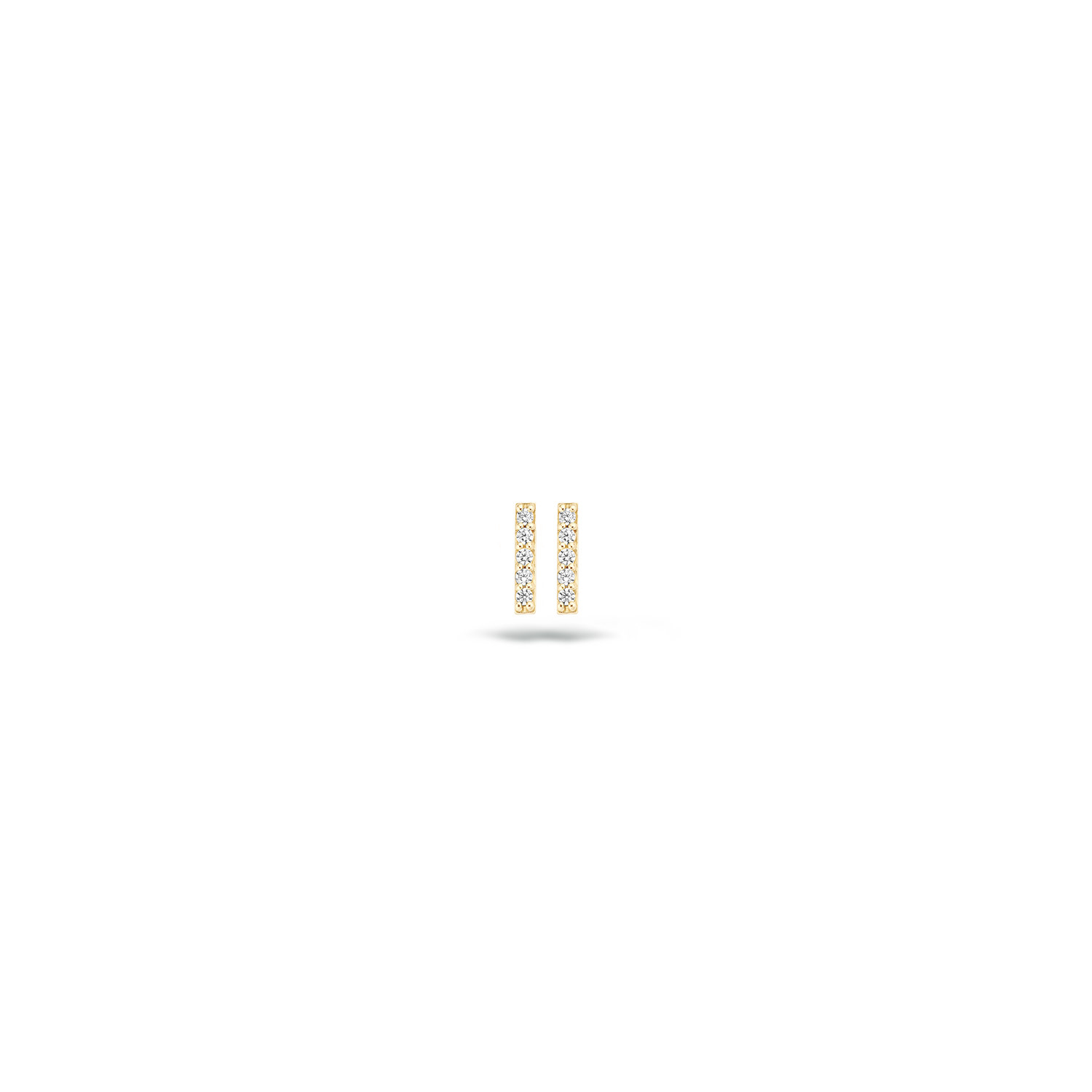 Oorbellen Blush Goud 14kt 7196YZI Zirkonium