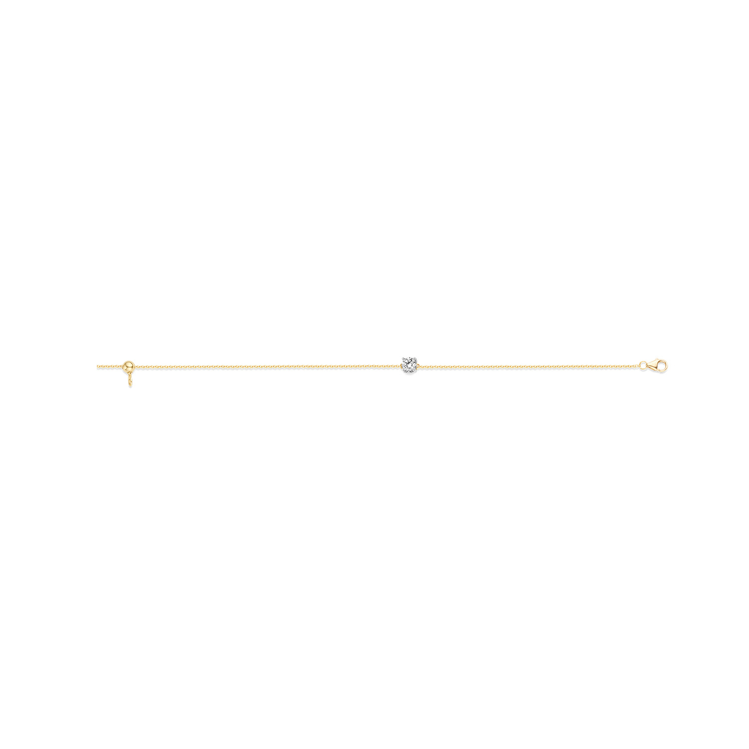 Armband Blush Goud 14kt 2166BZI Zirkonium
