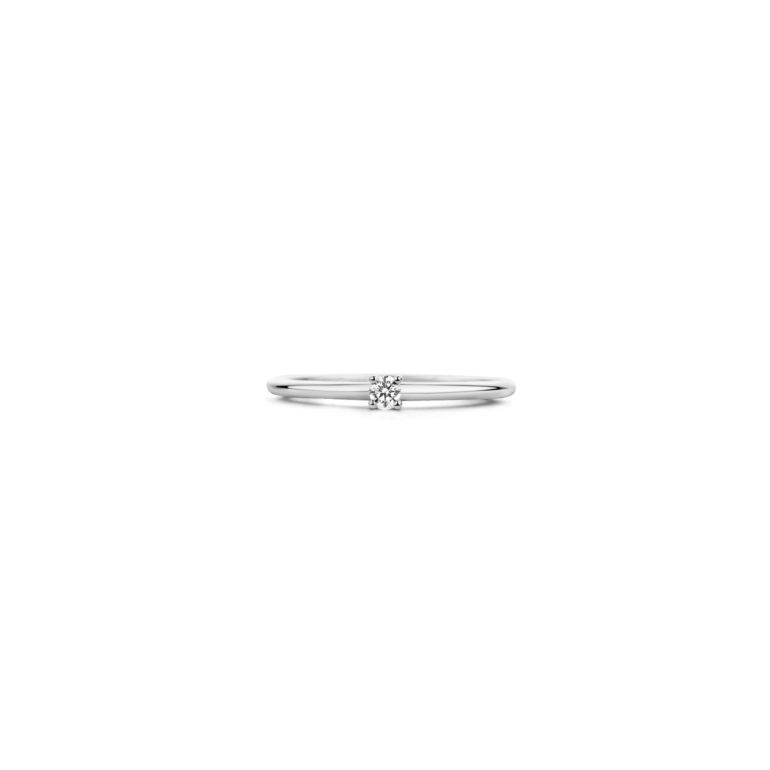 Ring Blush Wit Goud 14kt 1200WZI/52 Zirkonium