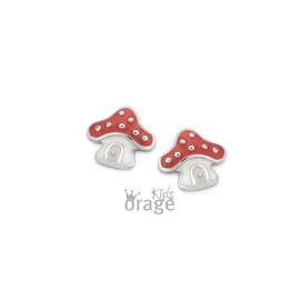 Oorbellen Orage Kids Zilver Paddestoel K2138