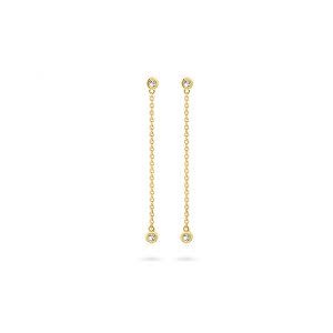 Oorbellen Wit Goud 18kt MSC602DIGG