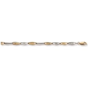 Armband Bico Wit/Geel Goud 18kt PB0913BI