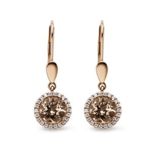 Oorbellen Roos Goud 18kt GO2407RMB