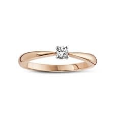 Ring Solitaire Bico Goud 18kt GR3223BB 0.09ct