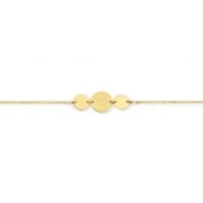 Armband Geel Goud 18kt PB1274G 18 cm
