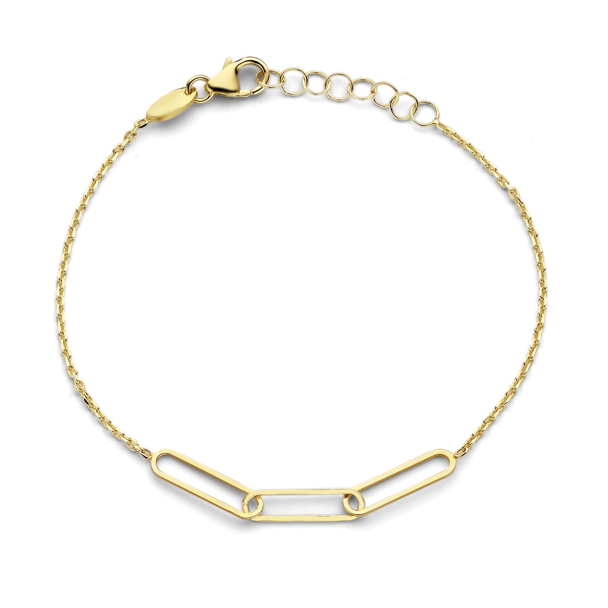 Armband Naiomy Moments B1C12 Zilver Verguld