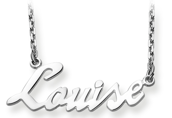Naamketting zilver NK1