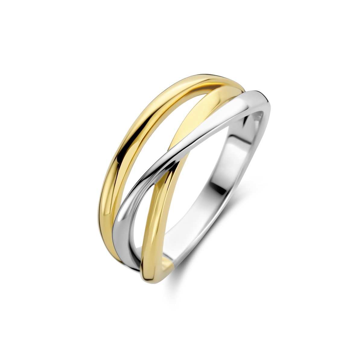 Ring Naiomy Moments B1N01 Bicolor Zilver/Zilver verguld