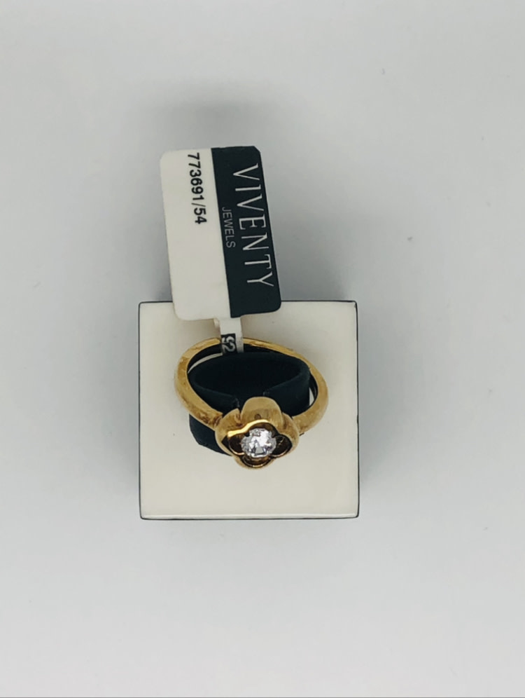 Ring Zilver Goudkleurig Viventy VI/773691/54
