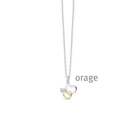 Halsketting Orage AS018-V1401 Hartjes