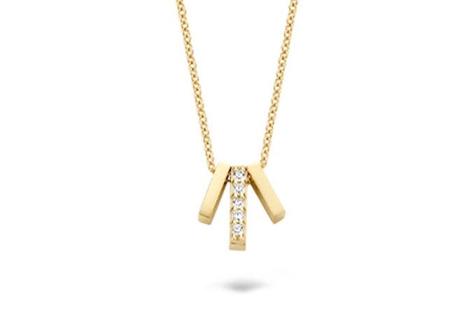 Halsketting Blush Goud 14kt 3122YZI Zirko